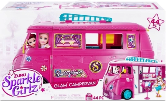 ZURU Sparkle Girlz retro karavan s dodacima