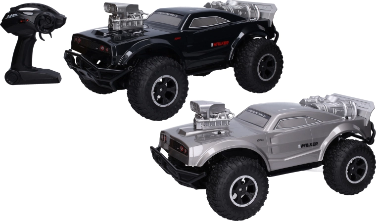 Wiky RC 4x4 off-road car with large wheels and 2.4 GHz remote control