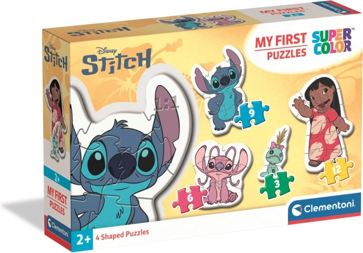 Moje prve slagalice 3-6-9-12 STITCH od Clementoni