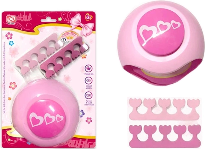 Šarena dječja set za uređivanje noktiju s lampom