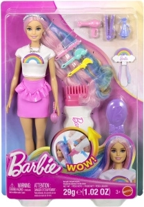 Barbie lutka s duginom kosom i blistavim stylingom