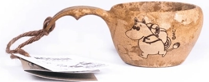 Kupilka dječja čašica Moomintroll 120 ml, smeđa