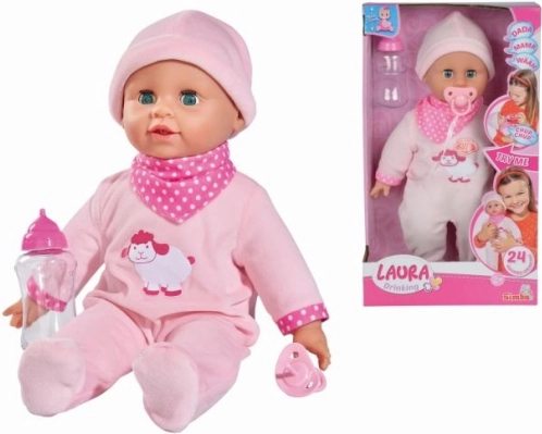 Lutka Laura s bočicom i zvukovima