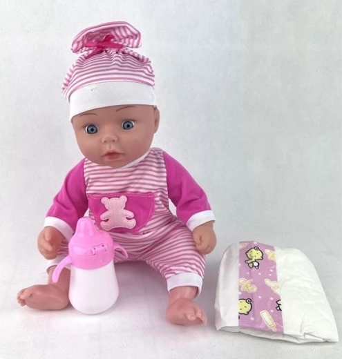 Interaktivna lutka 34 cm, pije i piški