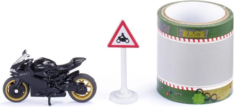 Siku set motocikla Ducati Panigale 1299 s trakom trkaće staze