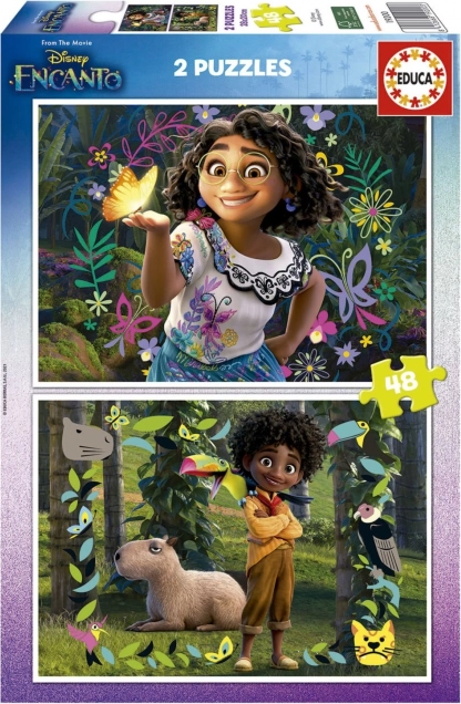 Puzzle Encanto 2x48 dijelova
