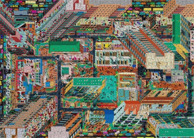 Puzzle Metropolis 2000 komada