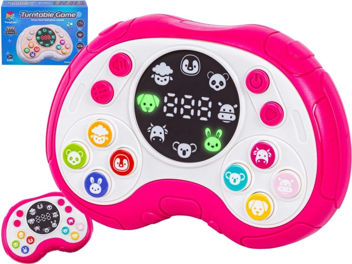Pink children’s game controller – memory and educational game - 1 piece