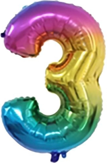 Foli balon TORO broj 3, 30 cm, dugin