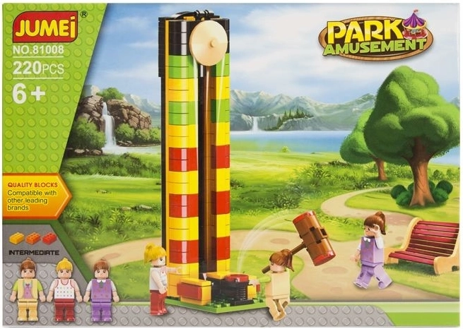 Jumei amusement park building set 220 pieces 30 × 21 cm - 1 piece