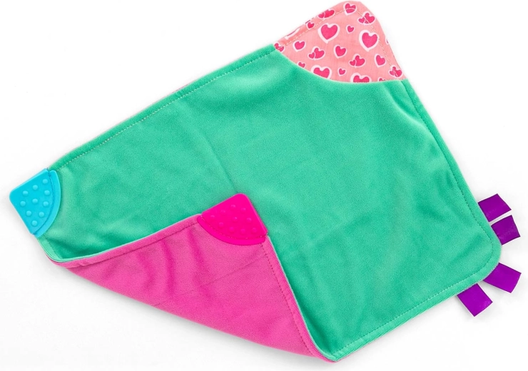 Plush cuddle blanket Blanky pink - 1 piece