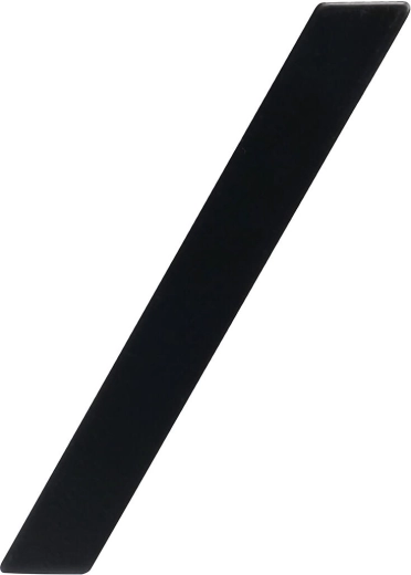 Kućni lomljeni broj 95 mm od nehrđajućeg čelika – crna mat