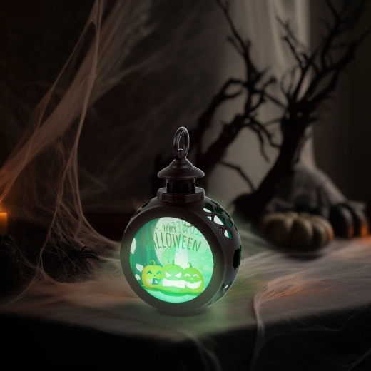 Halloween Hanging LED Pumpkin Decoration