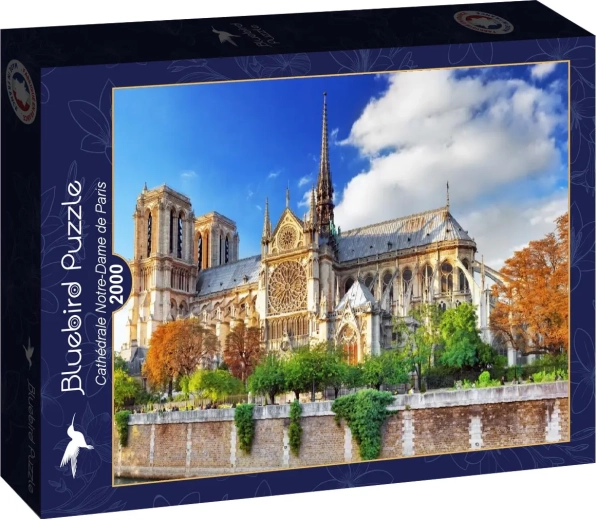 Bluebird puzzle Katedrala Notre-Dame u Parizu, 2000 dijelova