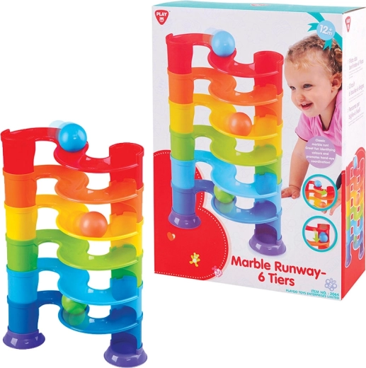 PLAYGO 6-Level Marble Run