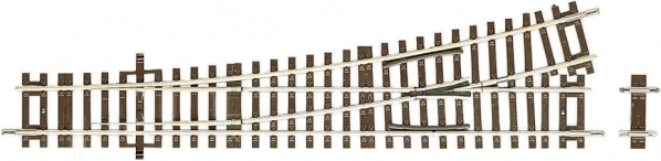 Roco Line jednostavna lijeva skretnica