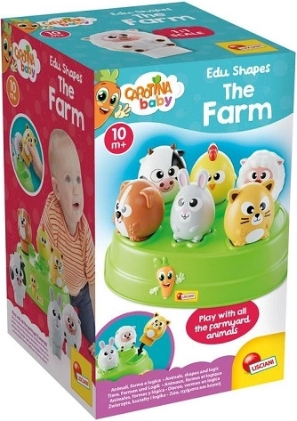 Lisciani Carotina Baby sortirač oblika – farma