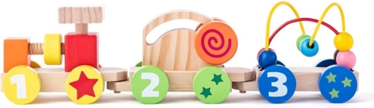 Drveni osjetilni vlak