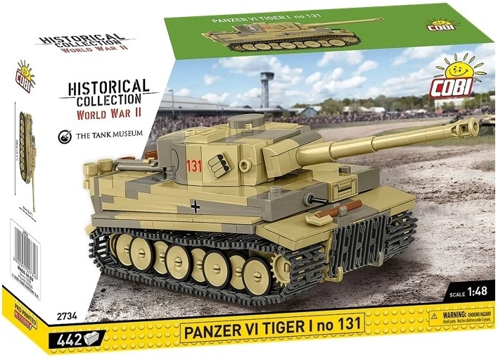 Model tenka Panzer VI Tiger I br. 131 od COBI