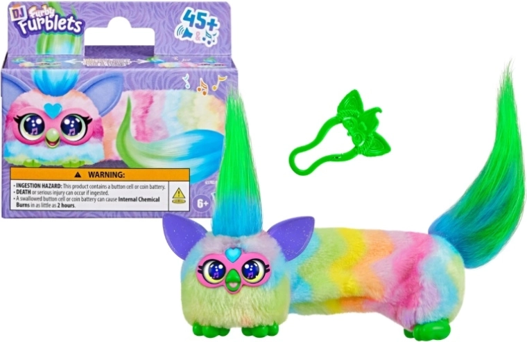 Furby DJ Furblet Can Dee Swirl plišana interaktivna igračka