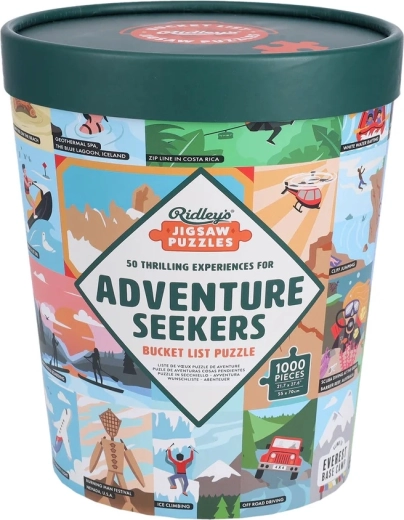 Slagalica Ridley’s Games 1000 dijelova – 50 doživljaja za avanturiste