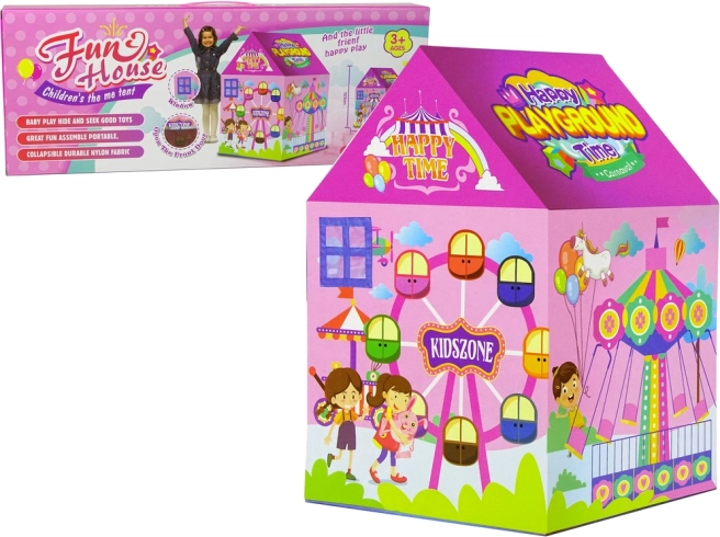 Dječji šator Kućica Veseli Gradić Ružičasti