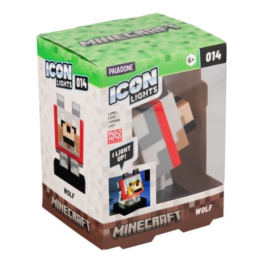 Paladone Minecraft Icon Light vuk