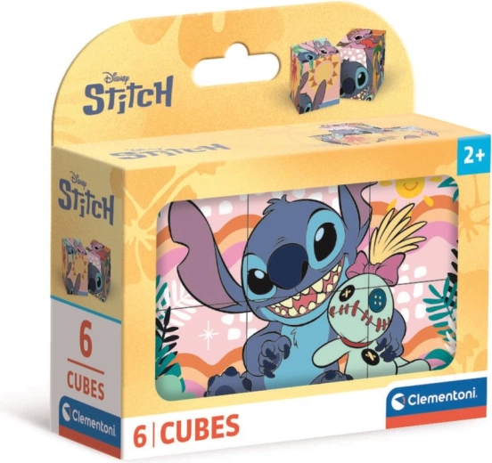 Set kocki-kubusa DISNEY STITCH – 6 dijelova od Clementonija