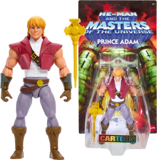 Masters of the Universe Prince Adam figurica 14 cm s dodatkom