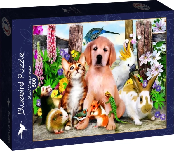 Bluebird puzzle Dobří společníci 500 dijelova