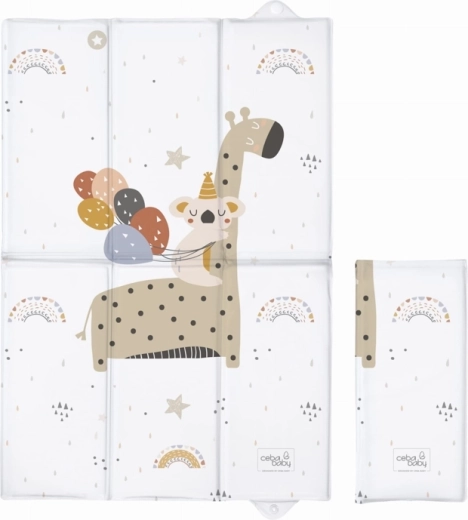 Ceba Baby putna podloga za presvlačenje giraffe 40 × 60 cm