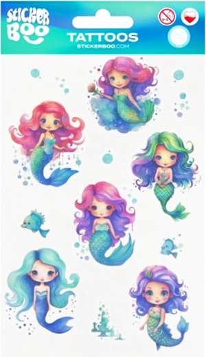 Tetovažni list – morska sirena