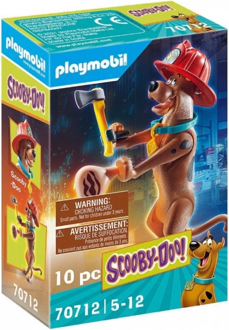 PLAYMOBIL SCOOBY-DOO! kolekcionarska figurica vatrogasac