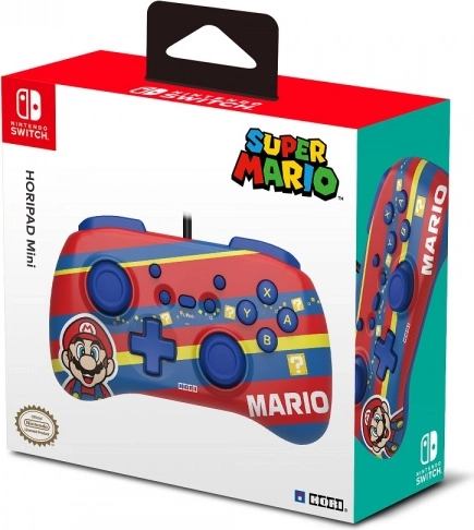 HORIPAD Mini Mario Pro wired controller for Nintendo Switch