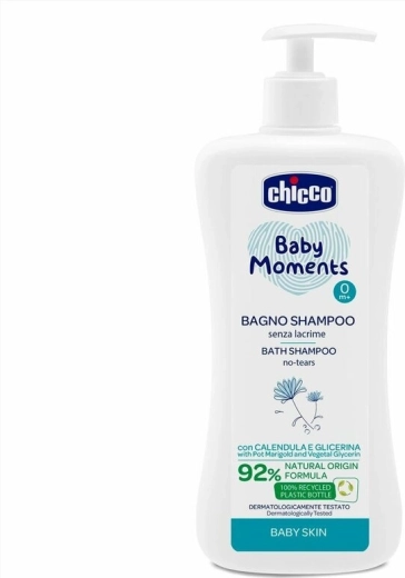 Chicco gel za tuširanje 2u1 za kosu i tijelo Baby Moments 500 ml