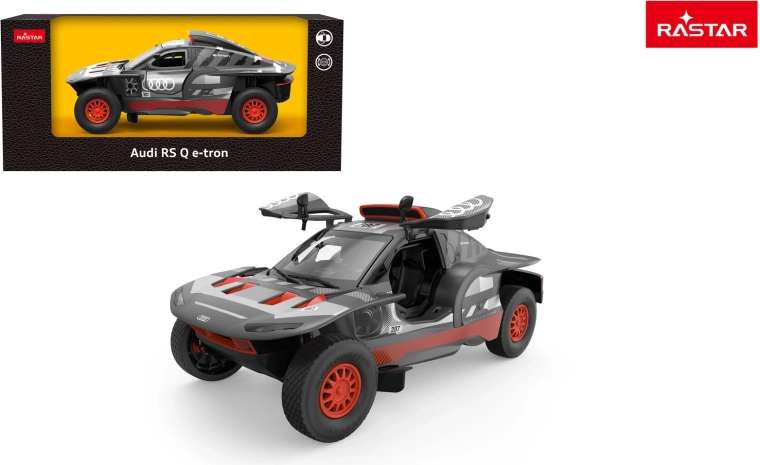 Kovinski model automobila Rastar Audi RS Q e-tron 1:24 sivi