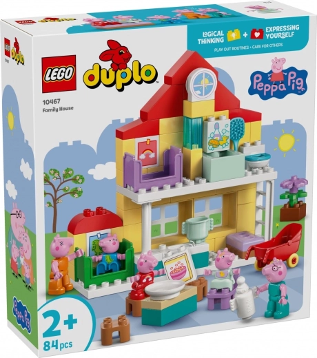 Lego Duplo PEPPA PIG obiteljska kuća