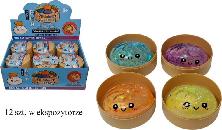 Gel Stretchy Anti-Stress Squeeze Dumpling