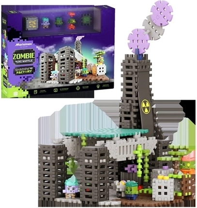 Konstrukcijski set Marioinex Mini Waffle Zombie Mroczná továrna