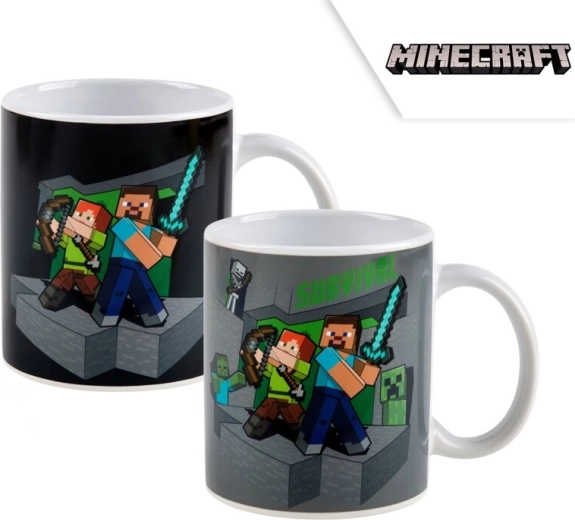 Minecraft termo šalica koja mijenja boju