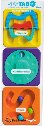 Fat Brain set senzoričkih igračaka PlayTab Tile Set 1