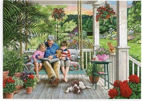 House of Puzzles Time for a Fairy Tale Puzzle, 500 Extra-Large Pieces