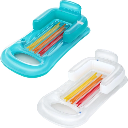 Napušni madrac s naslonom i držačem za piće 161 × 84 cm BESTWAY