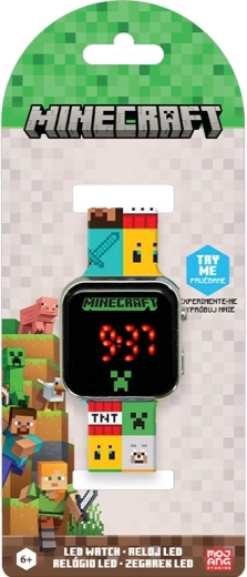 Digitalni LED sat Minecraft