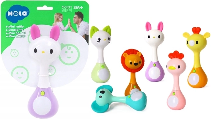SmilyPlay Animal Baby Rattle