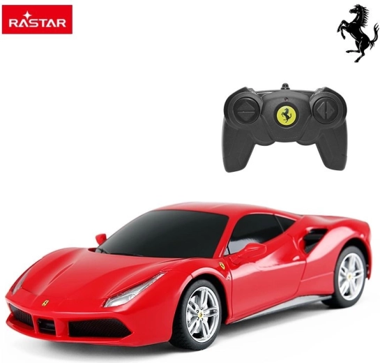 Rastar daljinski upravljani Ferrari 488 GTB 1:24 crveni