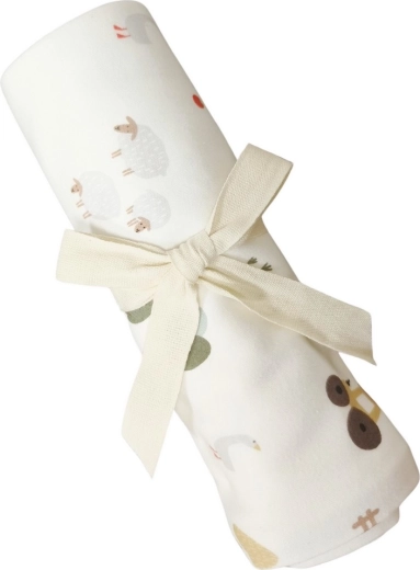 Carlo baby cotton blanket farm