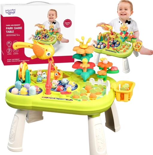 WOOPIE Baby Interactive Educational Montessori Table 8-in-1