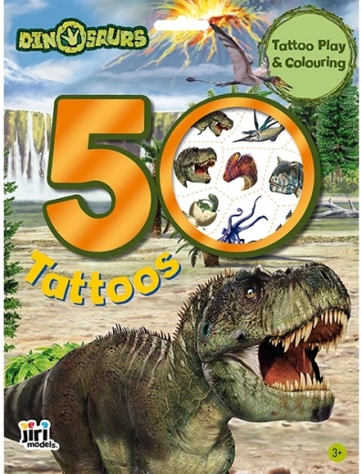 Dinosaur Temporary Tattoo Set