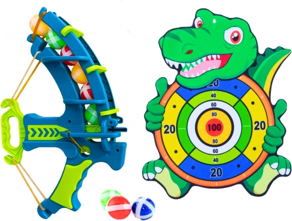 Set za streličarstvo s dinosaurima za djecu
